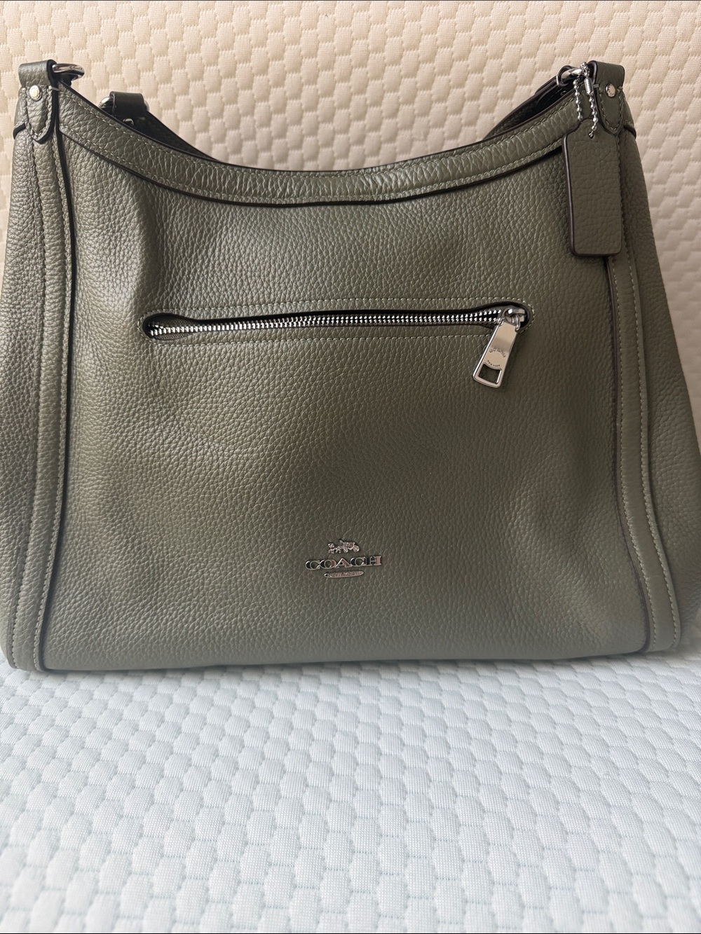COACH Kristy Shoulder Bag/ sage green